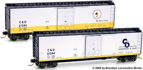 C&O Chessie System - Box, Long - Chessie Cameo Series - Micro-Trains 031 00 074